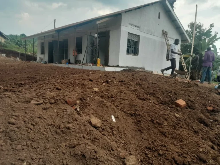 Renovation and remodelling of staff house at mpungu health centre Iv